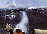 John Singer Sargent Atlantic Storm painting